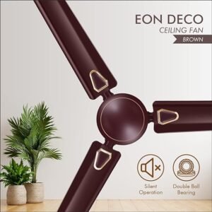 SINGER Eon Deco 1200mm High Speed Ceiling Fan, Copper Motor (48 inch)