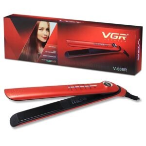 VGR V-566R Hair Straightener with Temperature control settings & smooth styling plates