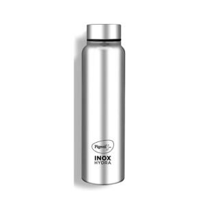 Pigeon by Stovekraft INOX Hydra Plus Stainless Steel Drinking Water Bottle 900 ml – Silver
