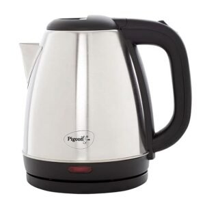 Pigeon by Stovekraft Electric Kettle with Stainless Steel Body, 1.8 litre, used for boiling Water, making tea and coffee, instant noodles, soup etc.